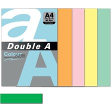Double A Renkli Kağıt 100 Lü A4 80 gr Papağan Yeşili