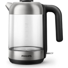 HD9339/80 Cam Su Isıtıcısı, 1,7 Litre, LED Aydınlatma, Kuru Çalışma Koruması, Çıkarılabilir
