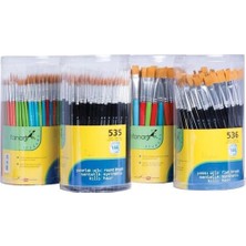 Fanart Fırça Seti Sentetik Kıllı Akrilik-Yağlı Boya 144 Lü 536