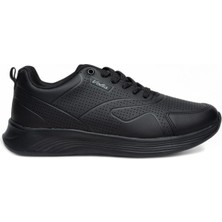 Volis Siyah Memory Foam Taban Günlük Bağcıklı Erkek Sneaker Ayakkabı (36-45)