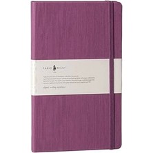 Fabio Ricci Lepidus 13X21CM Çizgisiz Mor Defter