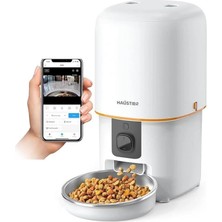 PF05 Kameralı 1080P Fhd Gece Görüş Akıllı Kedi Köpek Otomatik Mama Kabı, Tuya App-Wifi