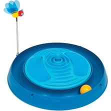 Catit Play 3 In 1 Circuit Ball Toy With Catnip Massager Toplu Yaylı Masaj Kedi Oyuncağı