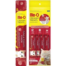 Me-O Creamy Treat Ton Balığı & Domates, 15 gr x 4