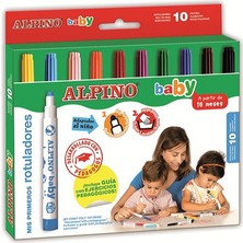 Alpino Keçeli Boya Kalemi Baby 10 Lu AR000056