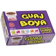 Artebella Guaj Boya 6 Lı 50 cc Set-02