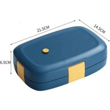 Vagonlife Beslenme Kutusu Lunch Box Paslanmaz Çelik 1000 ml XC-483