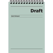 Keskin Color Bloknot Hafif Kağıt Karton Kapak Draft A5 80 YP Kar.