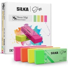 Silka Öğrenci Silgisi Neon 20 Li Art.2