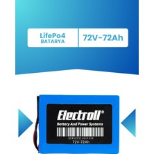 72V 72AH Lifepo4 Batarya