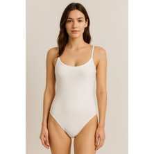 Kadın Ip Askılı Çıtçıtlı Badi