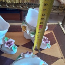 Antika Seramik Üçlü Takım