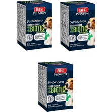 Bio Petactive Synbioflora Mini Irk Köpek Probiotic Sindirim Destekleyen 60 Tablet 30 Gr. x 3 Adet