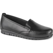 Kadın Tam Ortopedik Topuk Jelli Içi Hakiki Deri Kadın Ayakkabı