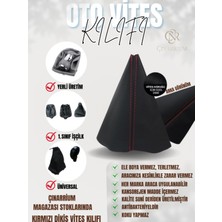 Çınarrium Subaru Tribeca Siyah Deri Özel Yeni Tasarım Kırmızı Spor Dikiş Vites Körüğü