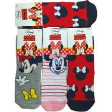 Walt Disney Minnie Mouse Kız Çocuk Çorap