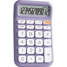 Powermaster PM-25411 Mor 12 Haneli Hesap Makinesi