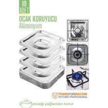 Bx Ocak Koruyucu Folyo - Kızartma Yemek Yağ Koruyucu Folyo 10 Adet