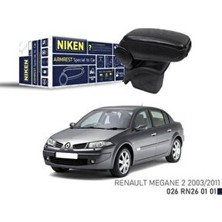 Niken Renault Megane 2 Kol Dayama Kolçak Vidasız Orta Konsol Aracınız için Pratik Çözüm