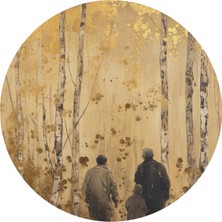 Cozy Co:temperli Cam Daire Tablo, Cam Tablo, Uv Baskı, CTT023