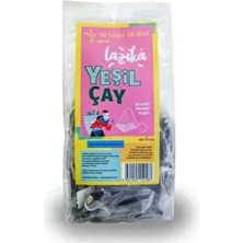 Lazika Yeşil Çay 25'li Piramit Poşet, El Yapımı Yeşil Çay, Katkısız, Doğal