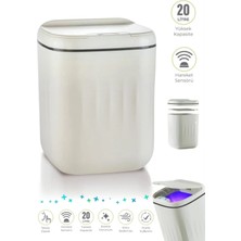 Asvera AKILLI TEKNOLOJİK SENSÖRLÜ ÇÖP KOVASI