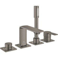 Grohe Allure 4 Delikli Ankastre Küvet Bataryası, Fırçalı Sert Grafit - 19316AL1