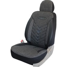 Fiat 600E Uyumlu Keten Kumaş Oto Koltuk Kılıfı