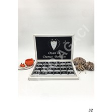 Kakao Ağacı Damat Bohça Çikolatası 70 Adet Özel Tema ile Hazırlanmış Hediye Çikolata Türkiye Menşeli