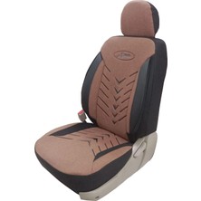 Renault Clio 1  Uyumlu Keten Kumaş Oto Koltuk Kılıfı