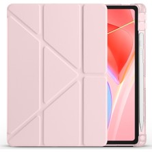 Lenovo Tab TB-311FU Kılıf Tri Folding Kalem Bölmeli Standlı Kılıf