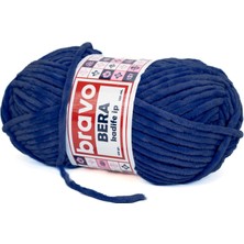 Bera Kadife Iplik 100 gr 120 Metre (Renk Kodu: 921) Lacivert