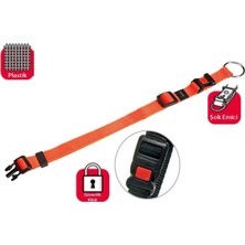 Karlıe Kilitli Boyun Tasma Xs 20-35 Cm Turuncu