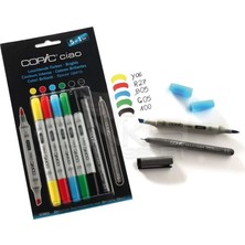 Copic Ciao Marker 5+1 Set Brights
