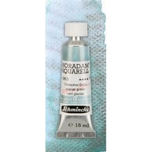 Schmincke Horadam Aquarell Tube 15ML Super Granulation 963 Glacier Green