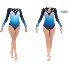 CD 221 Baskılı Cimnastik Mayo