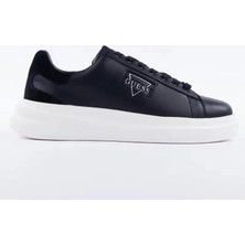 Guess Elban Erkek Siyah Deri Sneaker FMFBANLEL12-BLACK