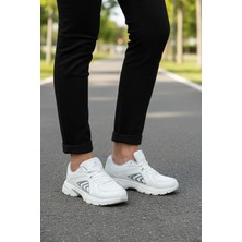 Beyaz Fileli Comfort Taban Unisex Spor Ayakkabı 101 25029 Dipper G