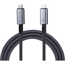 Ally USB 3.2 100W Type-C To Type-C 8k Görüntü-Data ve Ultra Hızlı Şarj Kablosu 1 METRE-(5775)