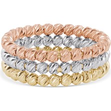 Dorika Tamtur Üç Renk Yüzük