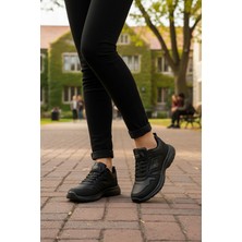 Siyah Esnek Hafif Unisex Spor Ayakkabı Xstep 020-CILT G
