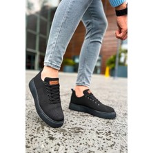 Crew Premium Triko Rahat Erkek Spor Ayakkabı Siyah