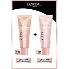 L'Oréal Paris Glotion All-In-One Doğal Işıltı 902 Light Glow & 901 Fair Glow