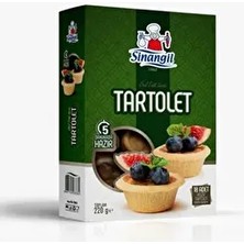 Sinangil Hazır Tartolet 220 gr x 18 Adet Lezzetli ve Pratik Tatlılar İçin