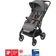 Maxi-Cosi Soho Kompakt Seyahat Sistem Olabilen Otomatik Katlanan Bebek Arabası Select Grey