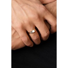 Fiyonk Kuyumculuk 14 Ayar Altın Desenli Şövalye Yüzük Erkek