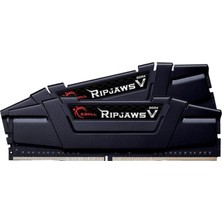 Gskill Ripjawsv 16GB (2X8GB) Ddr4 3200MHZ  SIYAH-CL16-SOĞUTUCULU Pc Ram