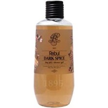 Rebul Dark Spice Duş Jeli 500 ml Paraben İçermeyen Zengin Baharatlı Koku ile Cilt Bakımı