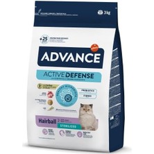 Advance Hindili Kısırlaştırılmış Kedi Maması 3 Kg