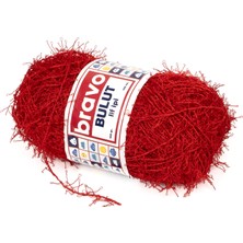 Bulut Sakal Lif Iplik 100 gr 100 Metre (Renk Kodu:410) Kırmızı